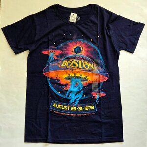 BOSTON Aug 29-31 1978 Madison Square Garden, New York City Concert T-shirt